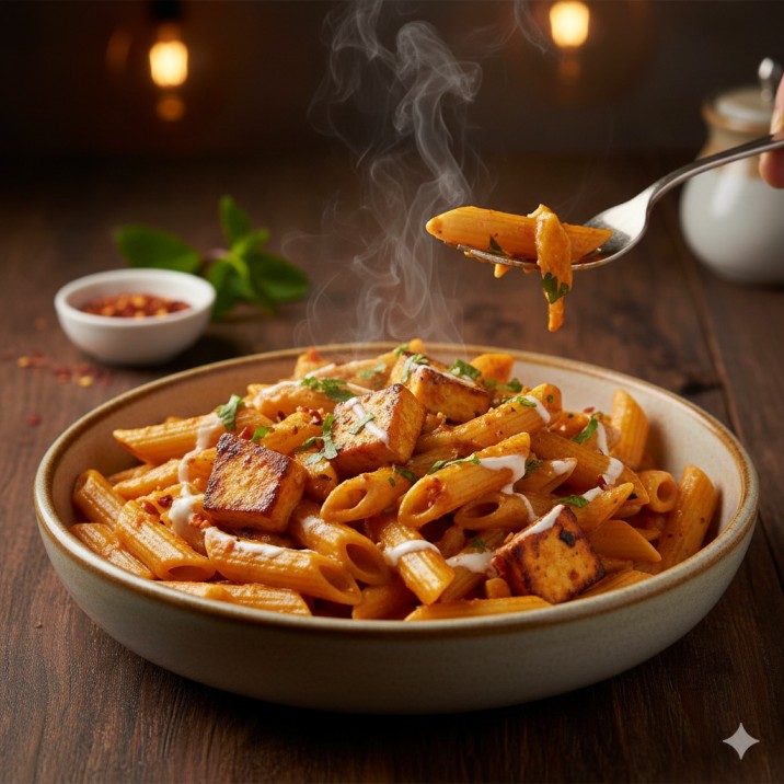 Veg Makhani Sauce Pasta